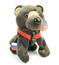 Coca-Cola Bean Bag Plush Barris Bear International Collection Russia 0235 - £17.13 GBP