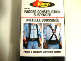 kunys padded construction toolbelt suspender - £27.25 GBP