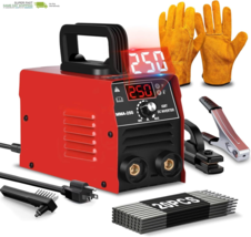  250Amp 20PCS Rods Stick Welder Machine, Portable ARC Welder Machine 110... - $100.49