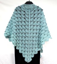 Openwork, crochet, shawl О -1 - $100.00