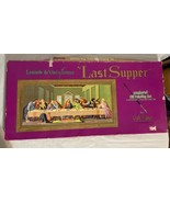 Vtg Lords Last Supper Paint by Number 32x15” MCM Original Box Craft Mast... - £26.70 GBP