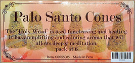 Palo Santo 6 Cones - £18.17 GBP