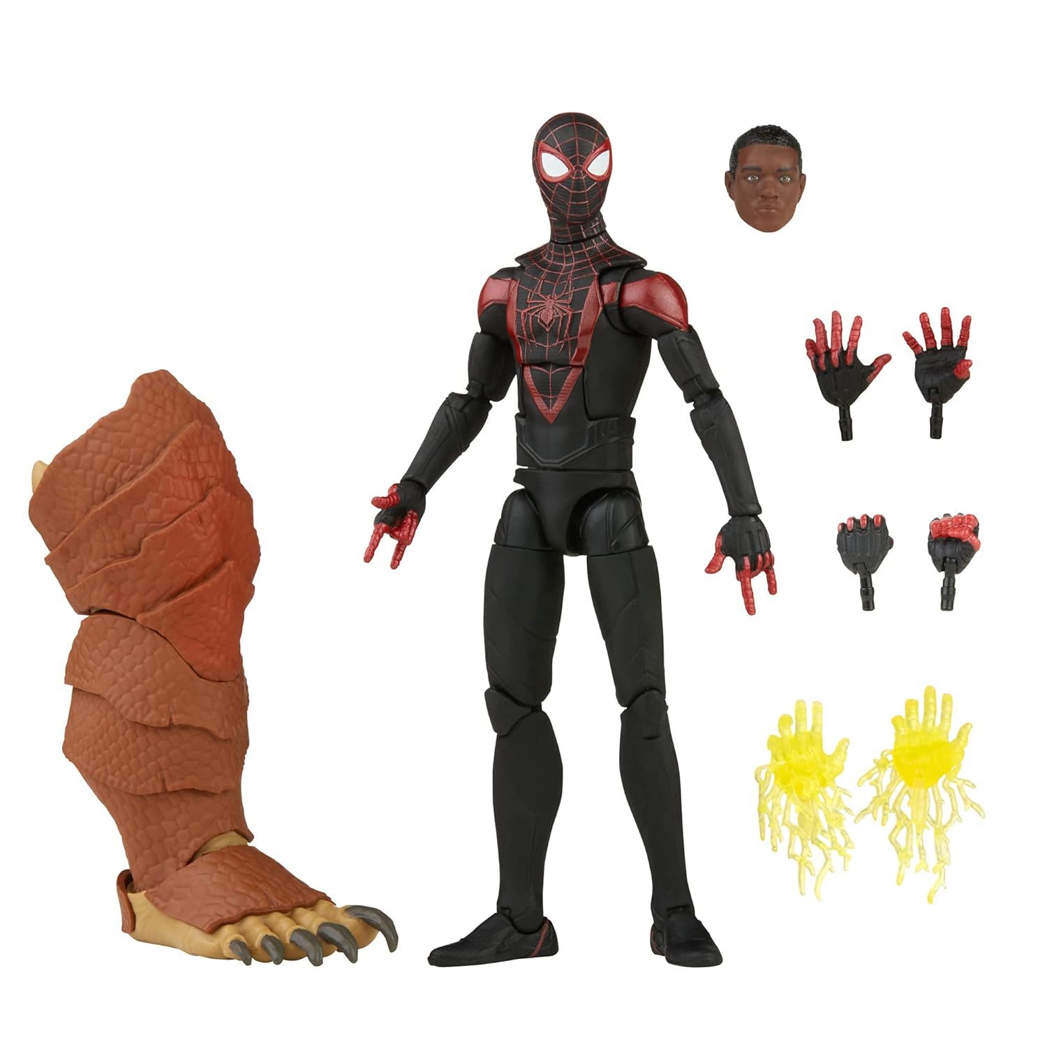 Spider-Man Marvel Legends Series Gamerverse Miles Morales 6-inch Collectible Act