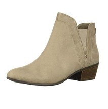 Sam Edelman Womens 9.5 M Putty Taupe Slip On Block Heel Booties NIB XJ0 - $350.05 MXN