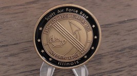 USAF 375th Logistics Support Squadron Scott AFB IL Challenge Coin #758U - £8.69 GBP
