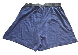 Hanes Mens Boxer Shorts Lot of 3 Size S 30-32 Cotton Blue Print Classic Fit image 6