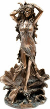 Ancient Greek Goddess Aphrodite / Venus Emerging  Cold Cast Bronze Statue 11.5&#39; - £104.62 GBP
