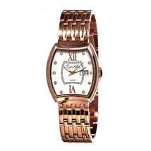 NEW Bertha BR3105 Women&#39;s FIONA White/Crystal Barrel Shaped Dial Rose Gold Watch - £69.55 GBP