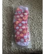 NEW Mary Kay Fuzzy Comfortable Socks 99% Polyester 1% Spandex pink purpl... - $9.92 CAD