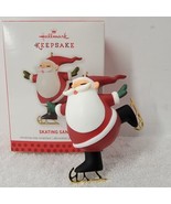 Hallmark Keepsake Christmas Tree Ornament 2013 Skating Santa Limited Edi... - £7.09 GBP