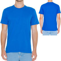 American Apparel T-Shirt Fine Jersey Blank Cotton Tee XS S M L XL 2XL 3XL NEW - £7.59 GBP+