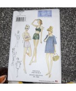 Vogue Pattern - V9255 - Misses&#39; Swim Bra, Shorts &amp; Coverup, Vintage 1960 - $199.57 MXN