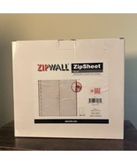 ZipWall ZipSheet Barrier Sheet 10&#39;x9&#39; ft Reusable ZS10 - $49.49