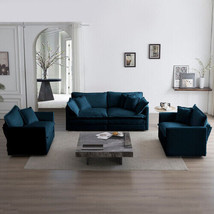 3 Piece Sofa Set with Arm Pillows and Toss Pillows , Sofa Set - £891.04 GBP