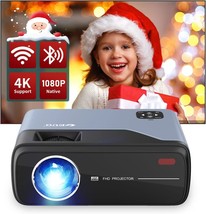 The Eug Wifi Bluetooth 4K Smart Projector With Netflix Youtobe Native 1080P - £263.40 GBP