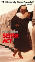 Sister Act...Starring: Whoopi Goldberg, Maggie Smith, Harvey Keitel (used VHS) - £9.45 GBP