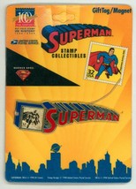 1998 USPS Celebrate the Century Stamp Collectible ~ Superman Gift Tab / Magnet - $19.79