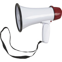 safety 10W Handheld Megaphone- 4 C-Cell Battery Operated (Batteries Not ... - £7.81 GBP