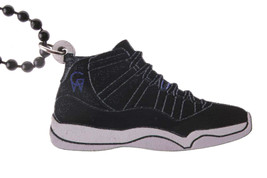 Collar De Zapatillas Space Jam 11 De Good Wood NYC Negro/Azul/Blanco XI ... - $14.24