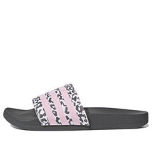 adidas Women&#39;s Adilette Comfort Sandal Grey/Clear Pink/White H01038  Siz... - £20.98 GBP