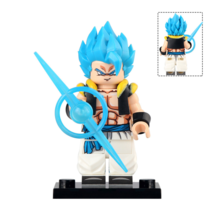 Dragon Ball Gogeta Super Saiyan Blue Minifigures Accessories Building Toys - $3.99