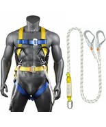 Fall Protection Safety Harness Osha/Ansi Compliant,Internal Shock Absorbing - $71.24 CAD
