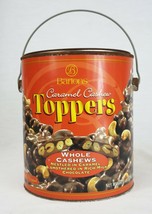 VINTAGE Barton&#39;s Caramel Cashe Toppers Empty Collectible Tin - $19.79