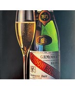 GH Mumm Champagne Brut Cordon Rouge 1980 Advertisement Winery DWEE25 - £22.99 GBP