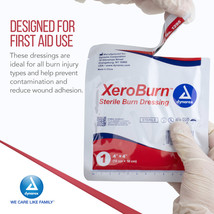 Dynarex XeroBurn Burn Dressing 4&quot;x4&quot; Sterile Gel Pads with Tea Tree Oil ... - $1,999.40 MXN