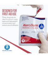 Dynarex XeroBurn Burn Dressing 4&quot;x4&quot; Sterile Gel Pads with Tea Tree Oil ... - $143.98 CAD