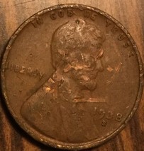 1938 S Us Lincoln Wheat One Cent Penny Coin - £1.48 GBP