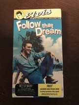 Follow That Dream VHS VCR Video Tape Movie New / Sealed  Elvis Presley - £3.89 GBP