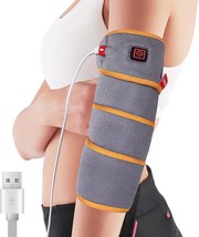 Arm Heating Pad Wrap USB Flexible Heated Pad Sleeve for Hand Elbow Wrist Ankle L - £29.16 GBP