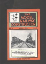 The Model Railway Constructor - April 1938 - £3.36 GBP