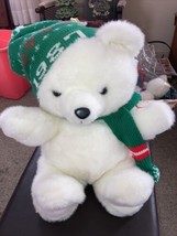 VTG 1987 Dan Dee KMART OUR CHRISTMAS BEAR TEDDY BEAR STUFFED ANIMAL PLUSH - £16.18 GBP