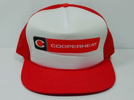 Cooperheat Red Hat Cap Black International I Hat Trucker Mesh Back Snapback - £10.18 GBP