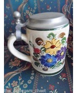 WECHSLER-TIROLKERAMIK SCHWAZ AUSTRIA BEER COVERED STEIN ORIGINAL - $858.36 MXN