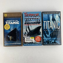 Titanic Truths, Secrets, Survivors VHS Video Tape Lot #1 - £23.73 GBP