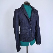 Pilcro and the Letterpress Denim Jean Blazer Jacket - Size Extra Small - £22.48 GBP