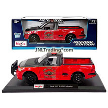 Maisto Se 1:21 Scale Die Cast Red Fire Chief Engine Co. Ford Svt F-150 Lightning - $54.99