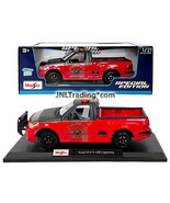 Maisto SE 1:21 Scale Die Cast Red Fire Chief Engine Co. FORD SVT F-150 LIGHTNING - £43.90 GBP