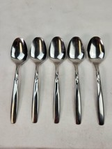 International Silver IS CO Stainless USA 5 Spoons Flatware Garden Manor ... - $9.89