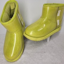 SIZE 6 - UGG Classic Clear Yellow / Green Boots - 1112386K Waterproof - $23.75