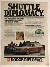 Vintage Dodge Diplomat 1977 Print Ad Advertisement PA4 - $6.92