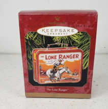 The Lone Ranger Lunch Box NEW Hallmark 1997 Ornament Vintage TV with box L241 - £11.45 GBP