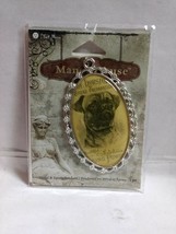 Pug Dog Pendant - Man of the House - 2&quot; x 3&quot; - £7.74 GBP