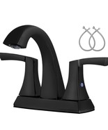 VXV Bathroom Faucet - Black - 2 Handles Low Arc Bathroom Sink Faucets - €46,96 EUR