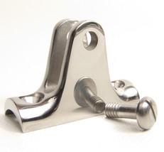 Rail Hinge, 90° 316 Stainless Steel, For 7/8&quot; Rail Tubing, Concave Base,... - $362.60 MXN