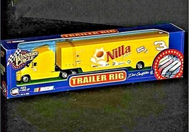 Yellow Dale Earnhardt Jr. #3 Die-Cast Collector Trailer Rig  AA19-NC8015 - £47.17 GBP