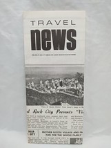 Vtg 1960s Travel News Rock City Gardens Lookout Mountain Chattanooga Brochure - £28.01 GBP